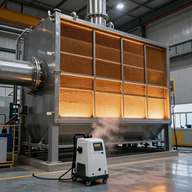 RTO System Maintenance (Ceramic Honeycomb Heater)